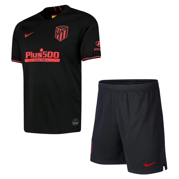 Camiseta Atletico Madrid 2ª Niños 2019-2020 Negro